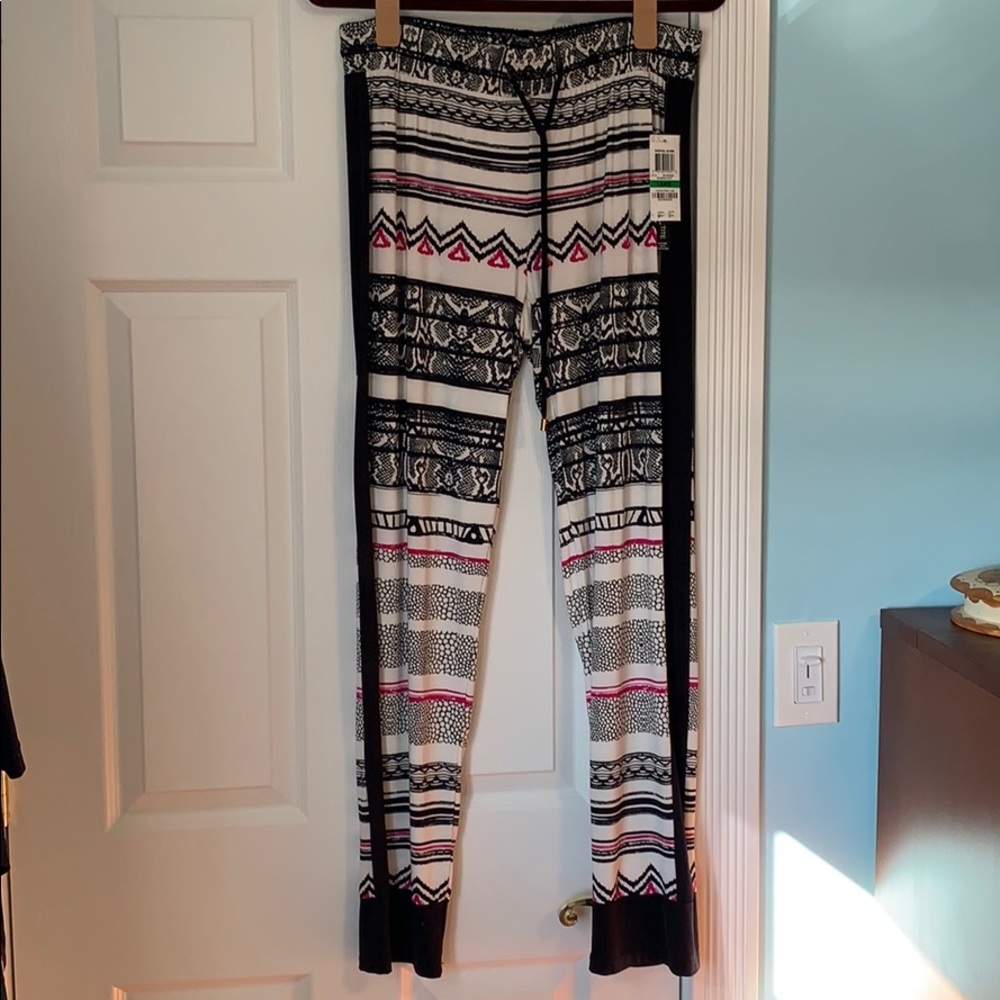 INC Tropical Bloom Pants Size L